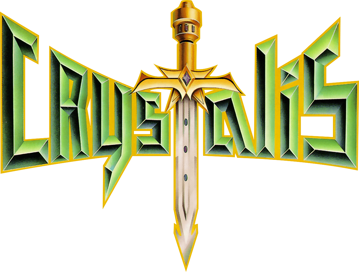 Crystalis logo for NES